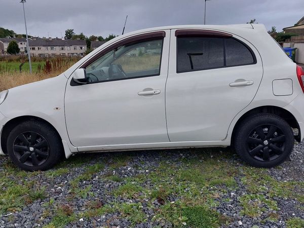 Nissan March Hatchback, Petrol, 2011, White