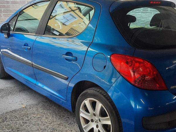 Peugeot 207 Hatchback, Petrol, 2008, Blue