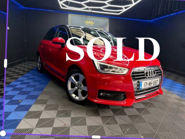 Audi A1 Hatchback, Petrol, 2017, Red