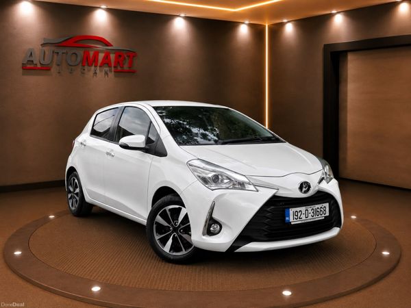 Toyota Vitz Hatchback, Petrol, 2019, White