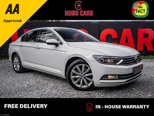 Volkswagen Passat Saloon, Diesel, 2019, White