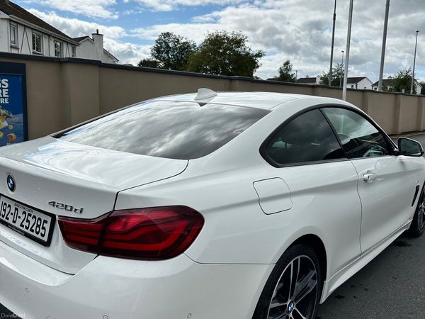 BMW 4-Series Coupe, Diesel, 2019, White