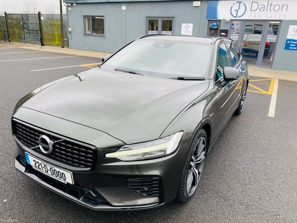Volvo V60 Estate, Petrol Plug-in Hybrid, 2022, Grey