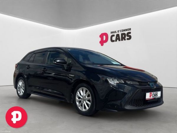 Toyota Corolla Estate, Petrol Hybrid, 2020, Black