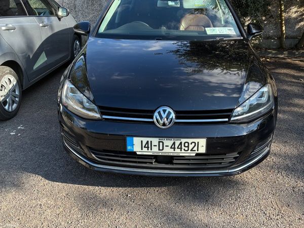 Volkswagen Golf Hatchback, Petrol, 2014, Black