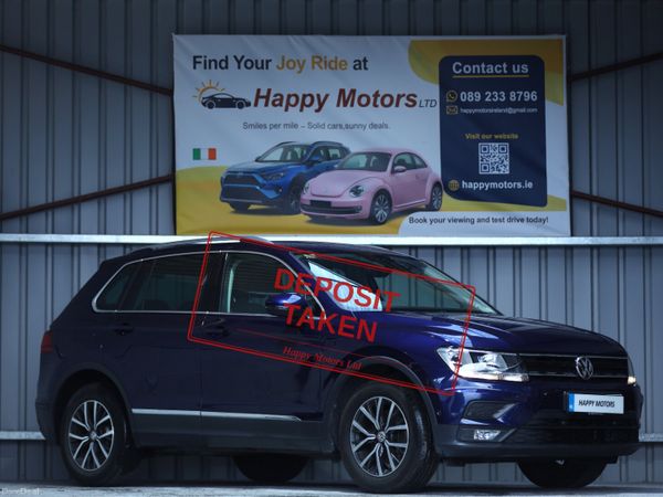 Volkswagen Tiguan SUV, Petrol, 2020, Blue