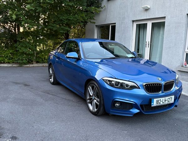 BMW 2-Series Coupe, Diesel, 2018, Blue