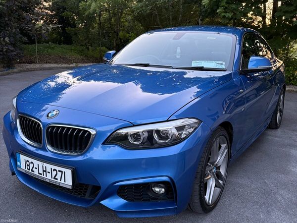 BMW 2-Series Coupe, Diesel, 2018, Blue