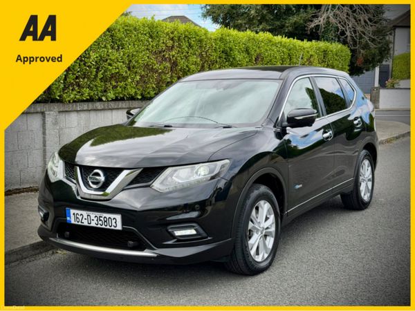 Nissan X-Trail SUV, Petrol Hybrid, 2016, Black