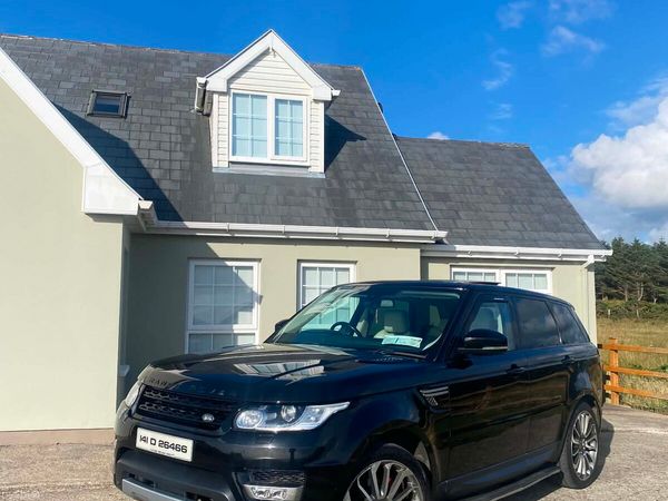 Land Rover Range Rover Sport SUV, Diesel, 2014, Black
