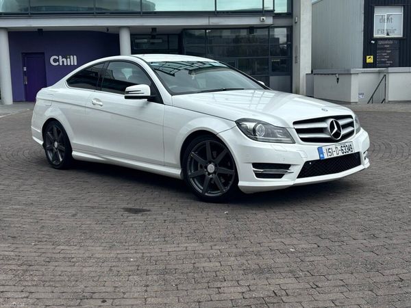 Mercedes-Benz C-Class Coupe, Diesel, 2015, White