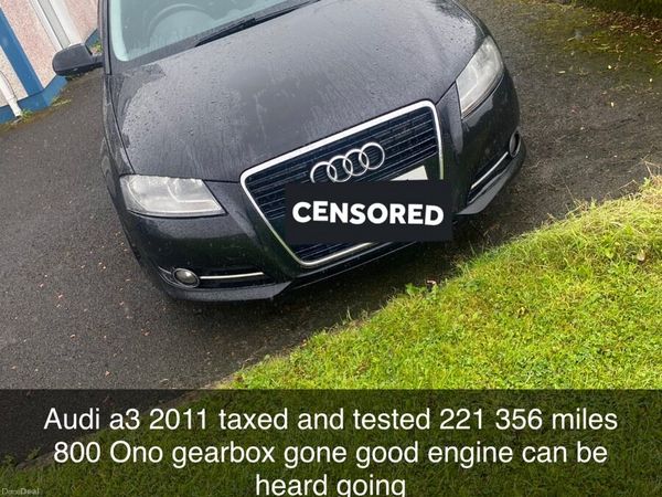 Audi A3 Hatchback, Diesel, 2011, Black
