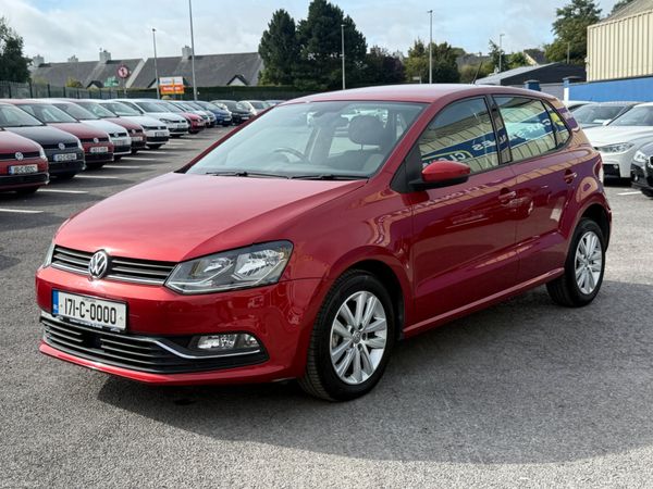 Volkswagen Polo Hatchback, Petrol, 2017, Red