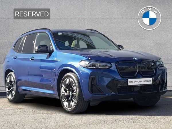 BMW iX3 SUV, Electric, 2023, Blue