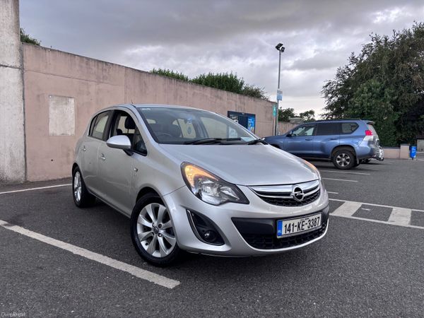 Opel Corsa Hatchback, Petrol, 2014, Silver