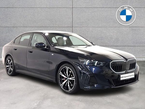 BMW 5-Series Saloon, Petrol, 2024, Black