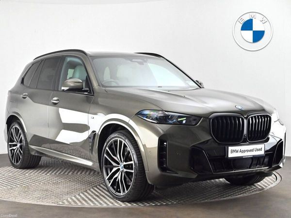BMW X5 SUV, Petrol Plug-in Hybrid, 2024, Green