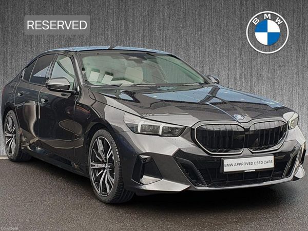 BMW 5-Series Saloon, Petrol Plug-in Hybrid, 2026, Grey