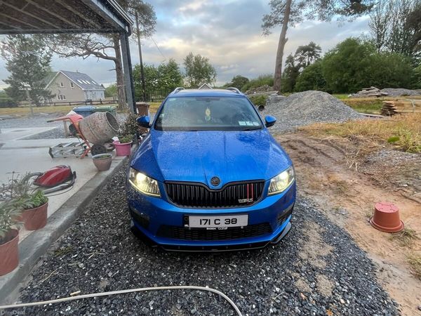 Skoda Octavia Estate, Diesel, 2017, Blue