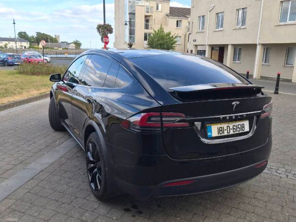Tesla Model X MPV, Electric, 2018, Black