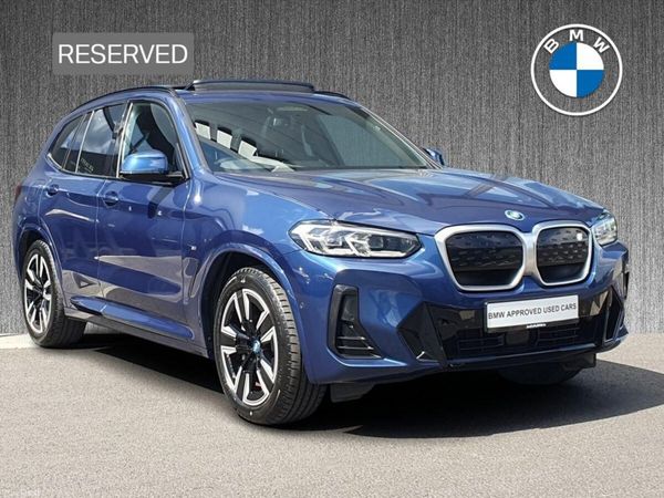 BMW iX3 SUV, Electric, 2023, Blue