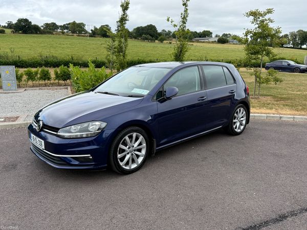 Volkswagen Golf Estate, Petrol, 2018, Blue