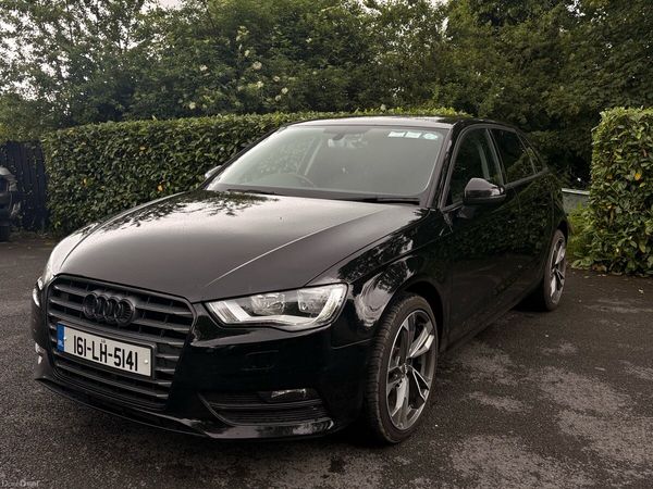 Audi A3 Hatchback, Diesel, 2016, Black