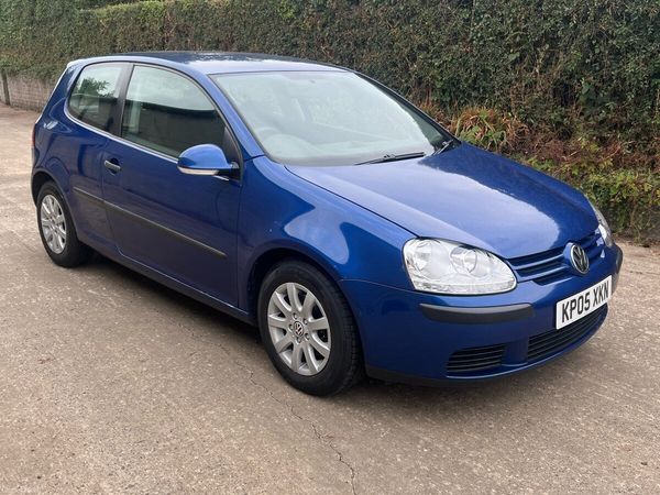 Volkswagen Golf Hatchback, Diesel, 2005, Blue