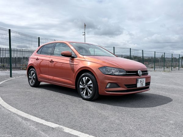 Volkswagen Polo Hatchback, Petrol, 2019, Orange