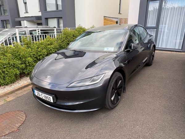 Tesla Model 3 Saloon, Electric, 2025, Grey