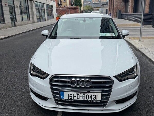 Audi A3 Saloon, Petrol, 2015, White