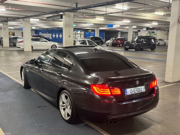 BMW 5-Series Saloon, Diesel, 2012, Grey