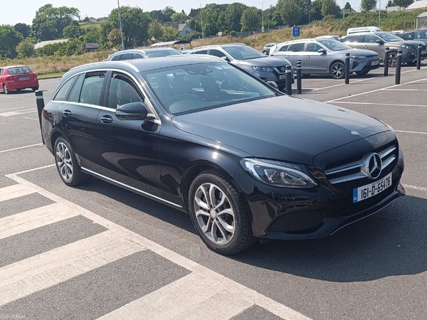 Mercedes-Benz C-Class Estate, Petrol Plug-in Hybrid, 2016, Black