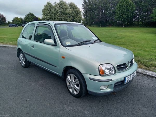 Nissan Micra Hatchback, Petrol, 2002, Green