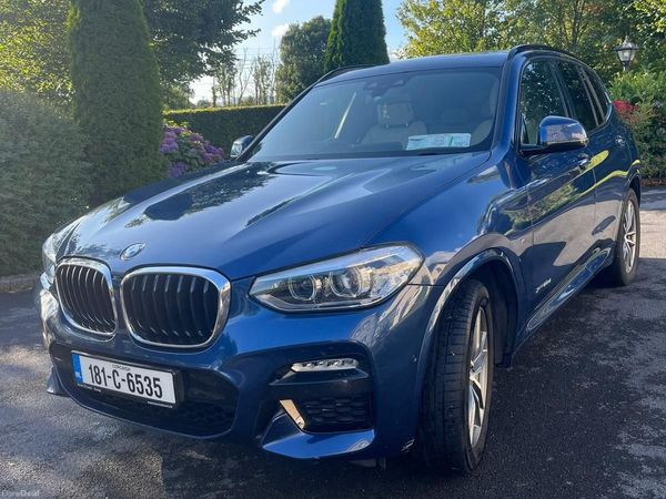 BMW X3 SUV, Diesel, 2018, Blue