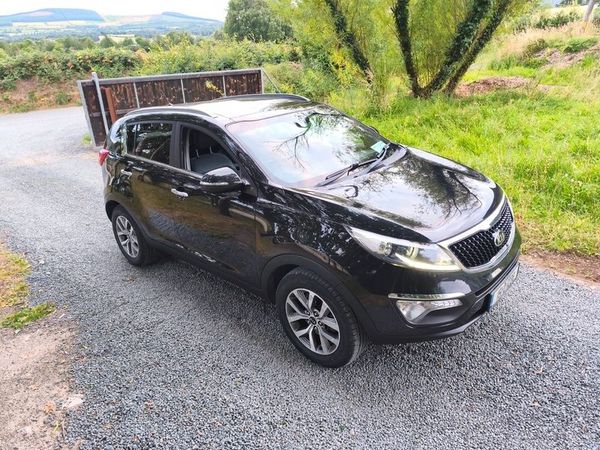 Kia Sportage SUV, Diesel, 2015, Black