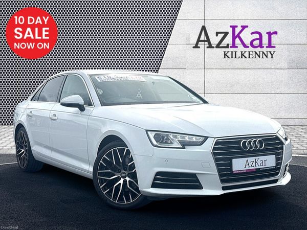 Audi A4 Saloon, Petrol, 2018, White