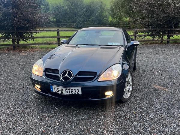 Mercedes-Benz SLK Convertible, Petrol, 2005, Blue