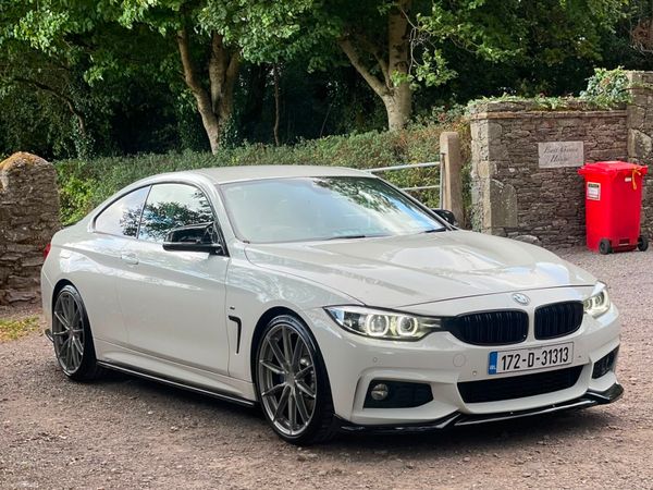 BMW 4-Series Coupe, Petrol, 2017, White