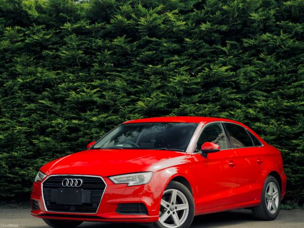 Audi A3 Saloon, Petrol, 2017, Red