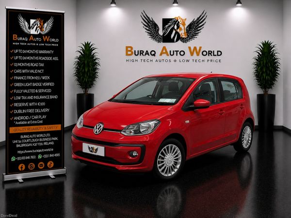 Volkswagen up! Hatchback, Petrol, 2013, Red