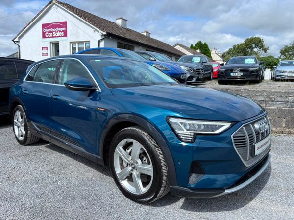 Audi e-tron SUV, Electric, 2020, Blue