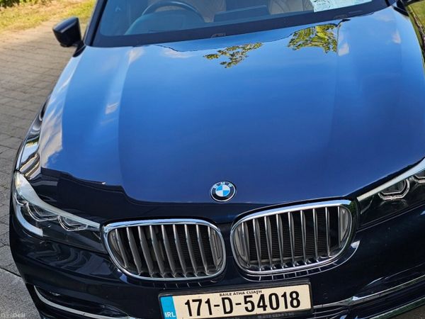 BMW 7-Series Saloon, Diesel, 2017, Blue