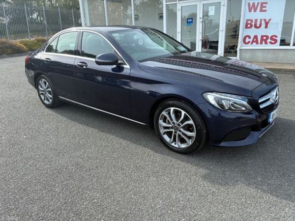Mercedes-Benz C-Class Saloon, Diesel, 2018, Blue