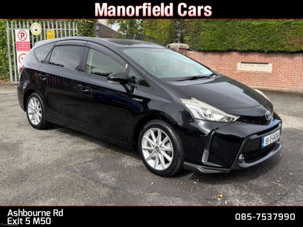 Toyota Prius MPV, Petrol Hybrid, 2015, Black