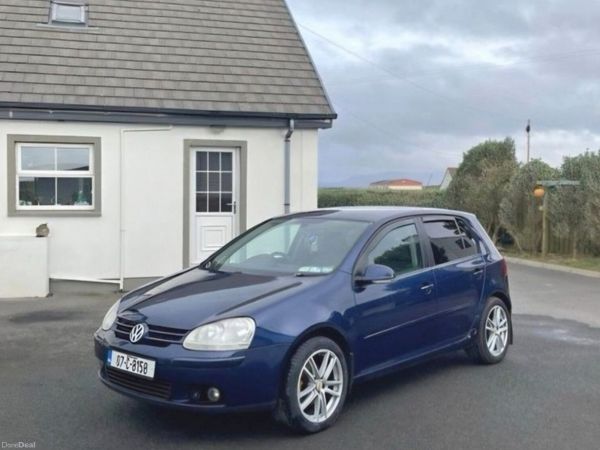 Volkswagen Golf Hatchback, Petrol, 2007, Blue