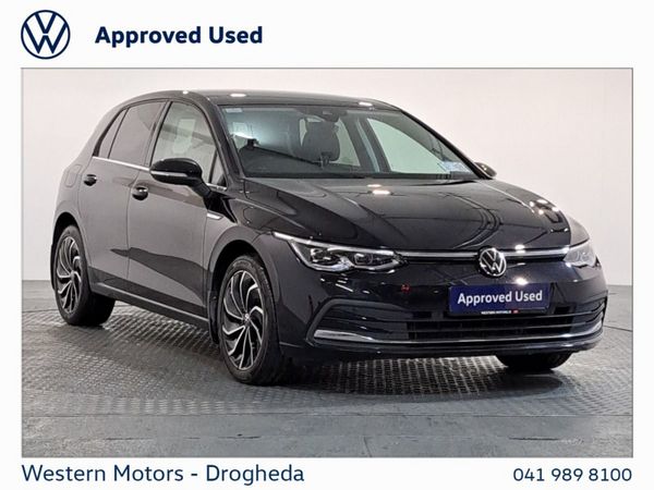 Volkswagen Golf Hatchback, Petrol Hybrid, 2023, Black