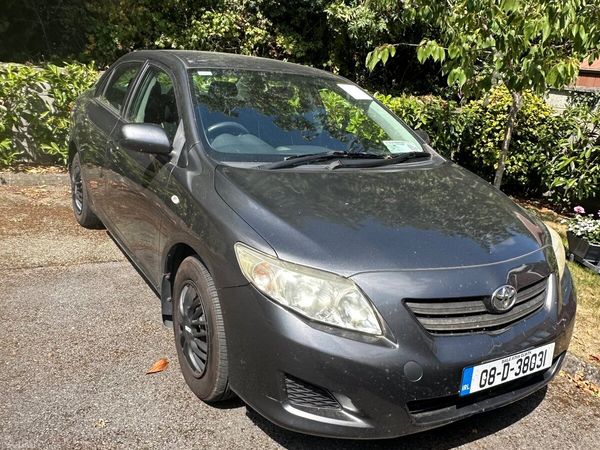 Toyota Corolla Saloon, Petrol, 2008, Grey