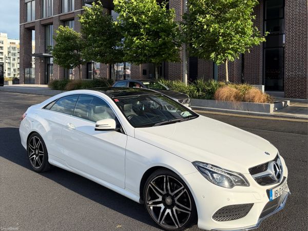 Mercedes-Benz E-Class Coupe, Diesel, 2016, White