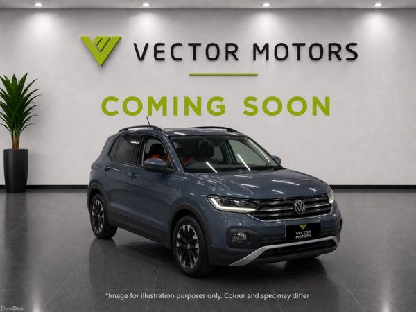 Volkswagen T-Cross SUV, Petrol, 2023, Grey